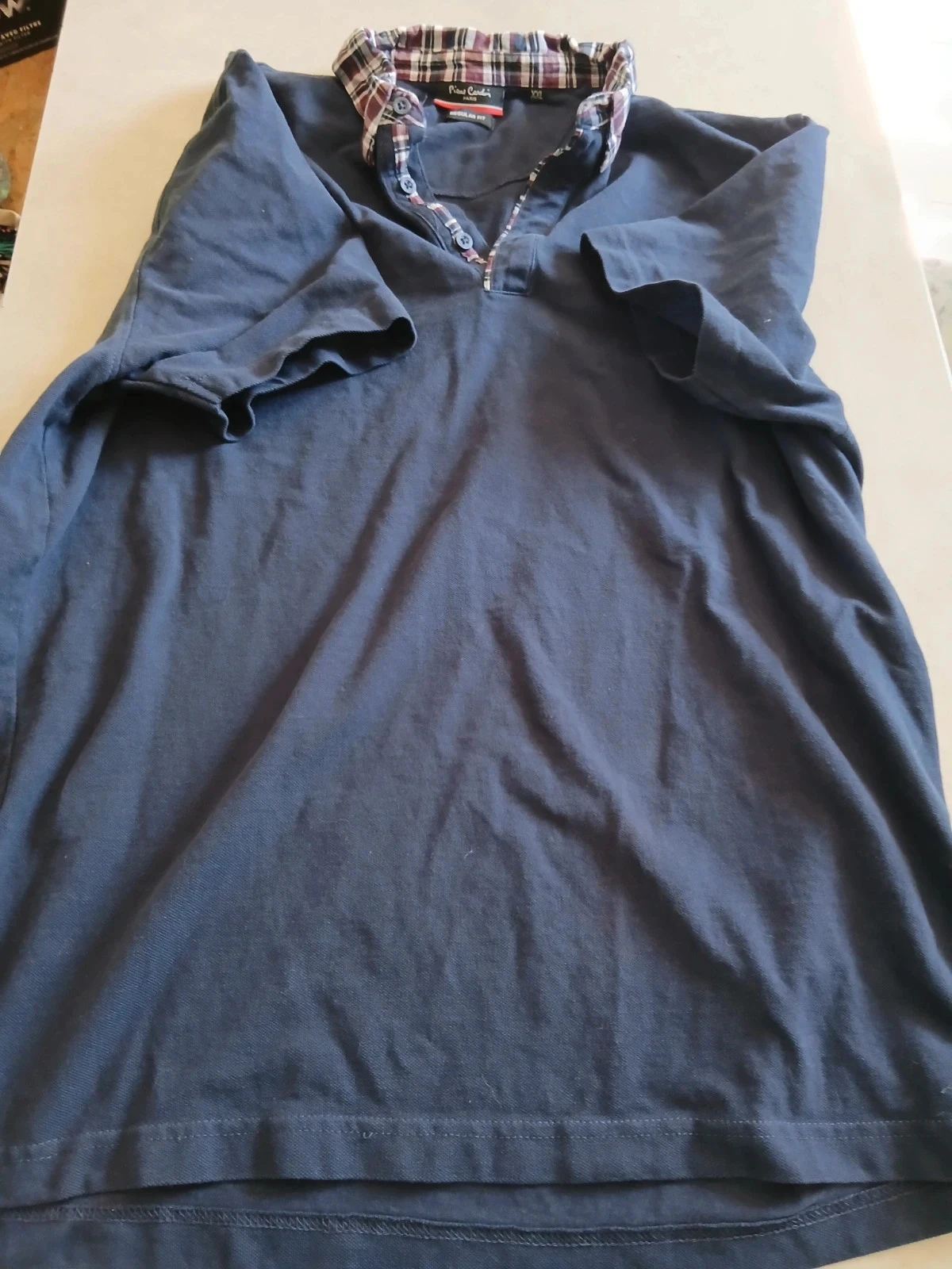 Pierre Cardin Navy Blue Polo - Scottish Collar - XXL – photo 5